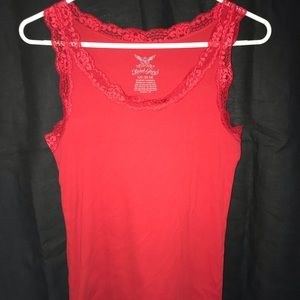 Faded Glory large tank top red